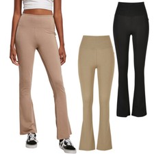 Urban Classics Leggings Bootcut En Jersey Stretch Bio Pour Femmes