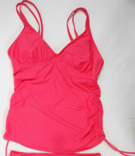 NWT MSRV 72 Athleta 34B/C 34 B/C Shirred Swim Tank Swimsuit Tankini 430229