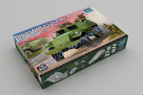 Trumpeter 09573 1/35 SCALE SOVIET BTR-152V1 APC 2020 NEW - Picture 2 of 2
