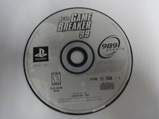 NCAA Game Breaker 99 Sony Playstation One PS1 PSX Game Disc Only Free Ship