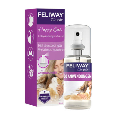 Ceva Feliway Classic Transportspray 2x60 ml | Katzen | Stress | Reisen
