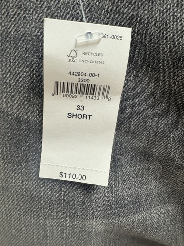 Women's Banana Republic Premium Denim High Rise Crop Boot Jeans Grey Sz 33s NWT - Picture 15 of 18