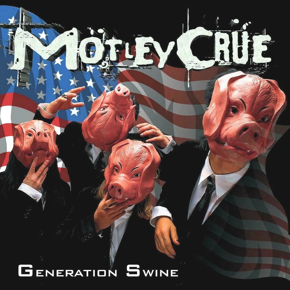 Motley Crue Generation Swine 12x12 Album Cover Replica Poster