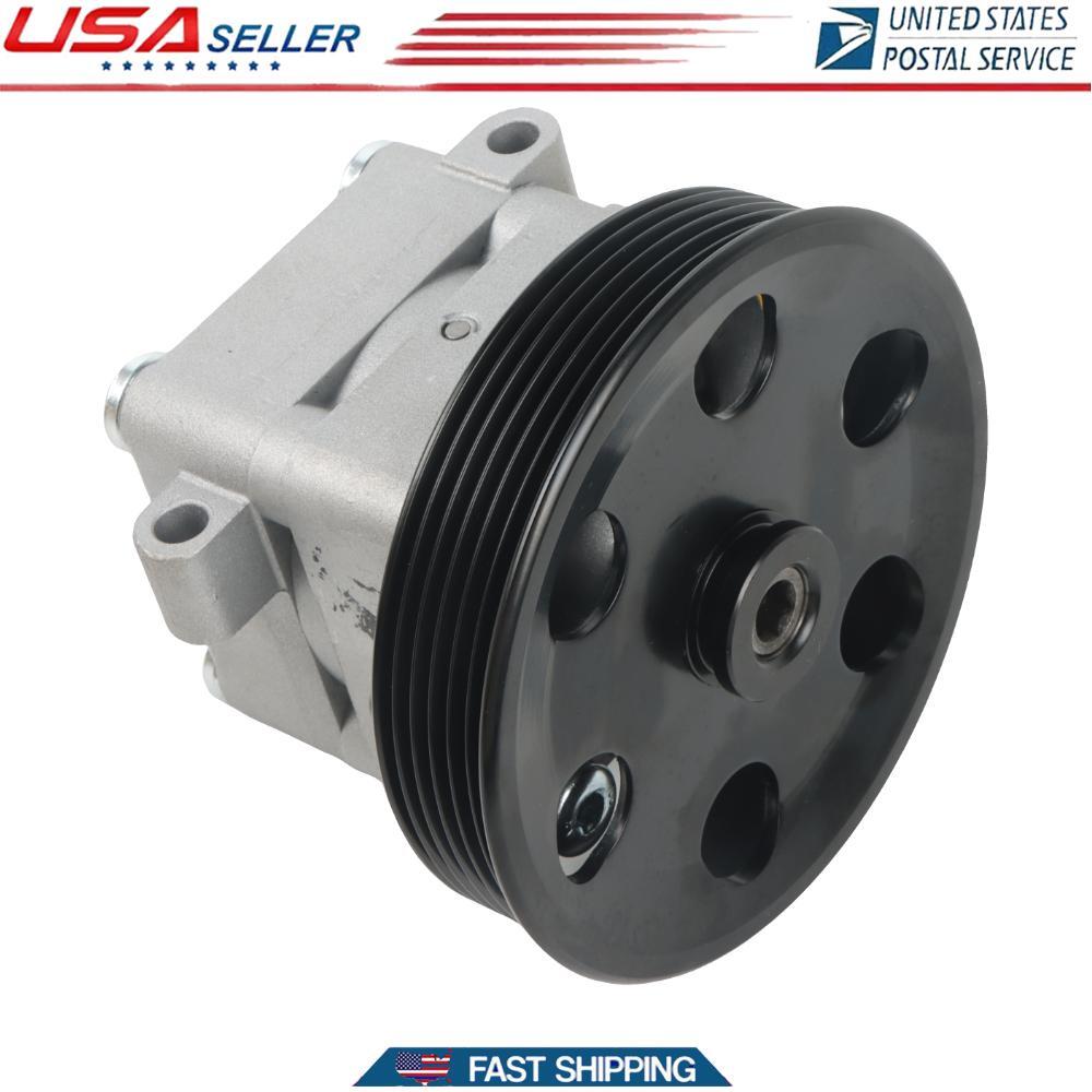 Power Steering Pump W/ Pulley for Maserati Quattroporte Ghibli 2014-2017 3.0L V6