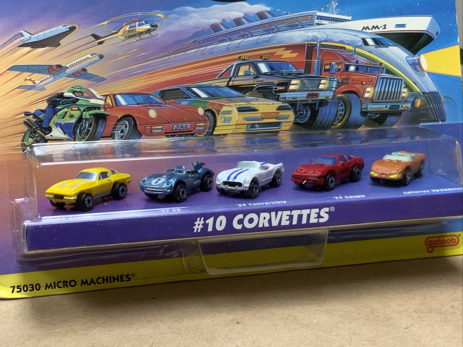 MICRO MACHINES ORIGINAL SCALE MINIATURES 10 CORVETTES (5 PACK) NEW eBay