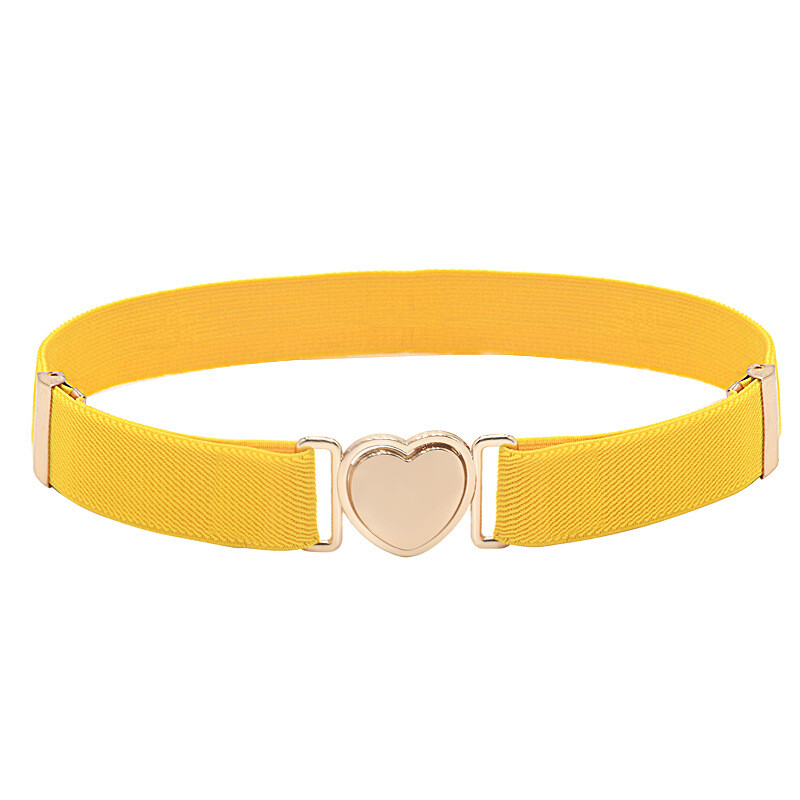 Kajeer Elastischer Gürtel Für Kinder – 3 Stück, Goldene Schnalle, Verstellbar, Stretch
