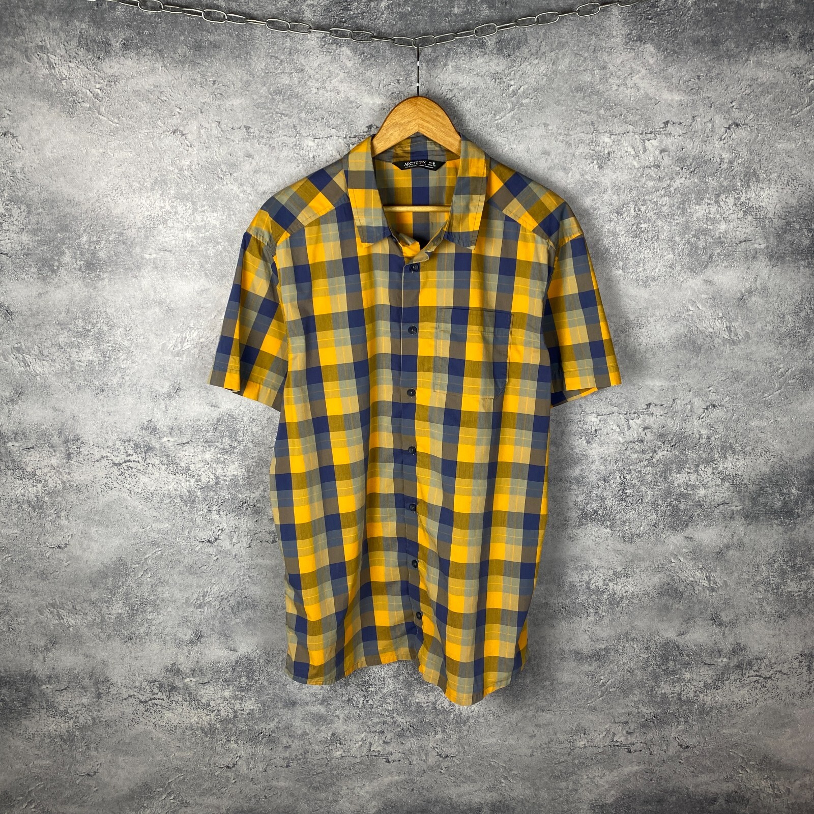 ARC'TERYX Arcteryx Camicia Uomo Taglia XL Multicolore Manica Corta