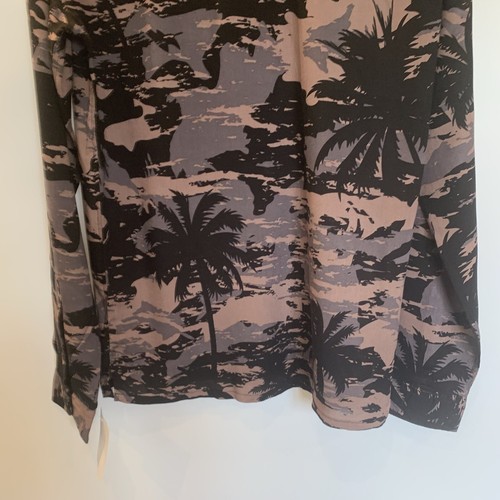 D/STRUCT Shirt Mens Size Small Black Patten Button Up Long Sleeve Casual BNWT - Picture 10 of 10