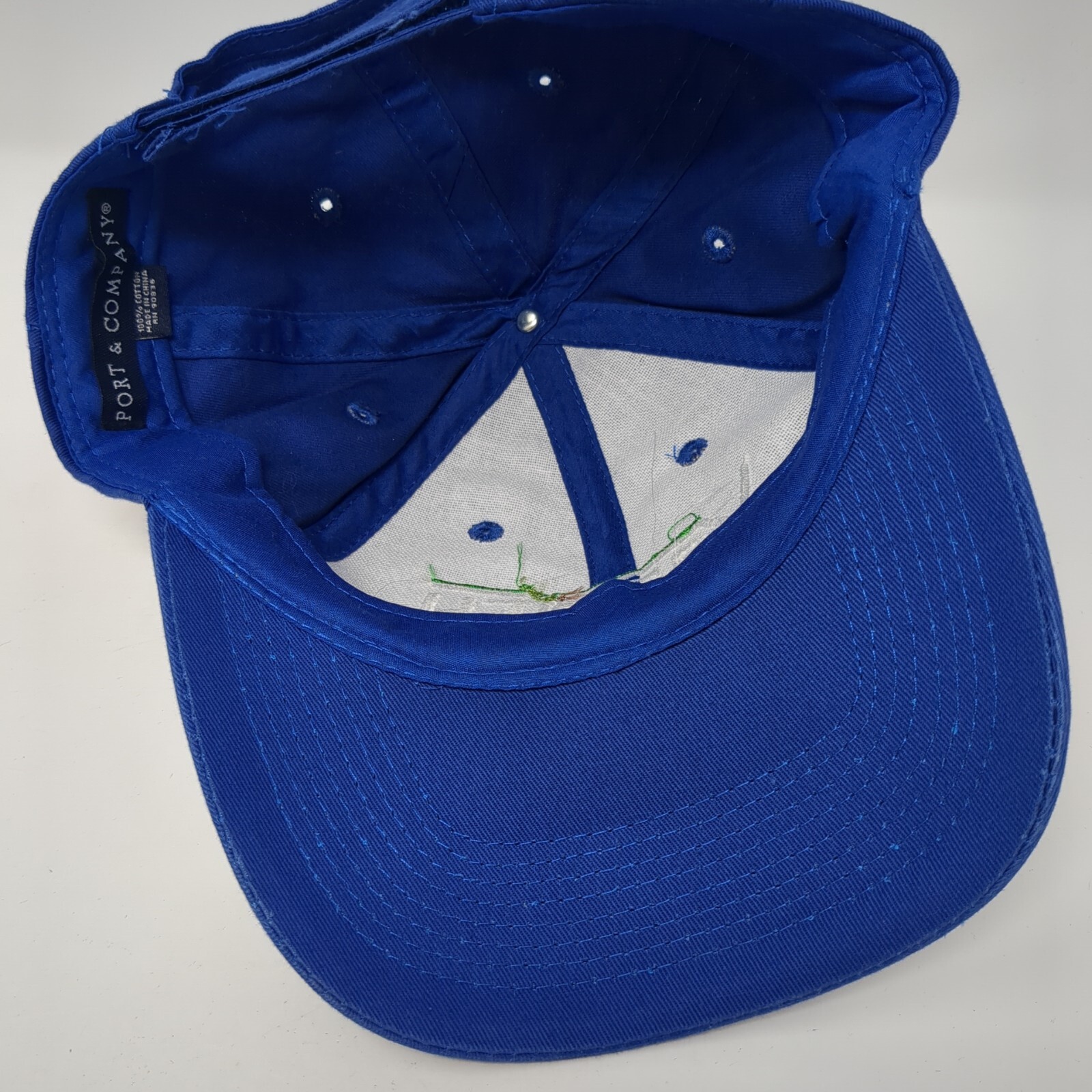 Varsity Facility Services Strapback Hat Blue One … - image 6