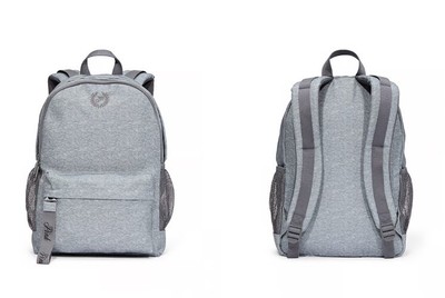 Victoria's Secret Pink Classic Gray Backpack Bookbag Tote Grey 2024 Brand New