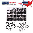 Stainless Steel E-Clip C-Clips Circlip Kit Retaining Ring Assortment Set 327Pack