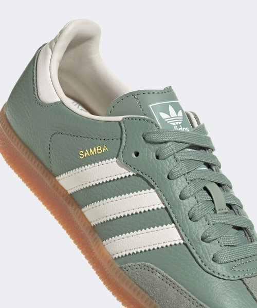Adidas Samba OG - Silver Green / IE7011 / Womens Sneakers Adidas Samba OG - Silver Green / IE7011 / Womens Sneakers
