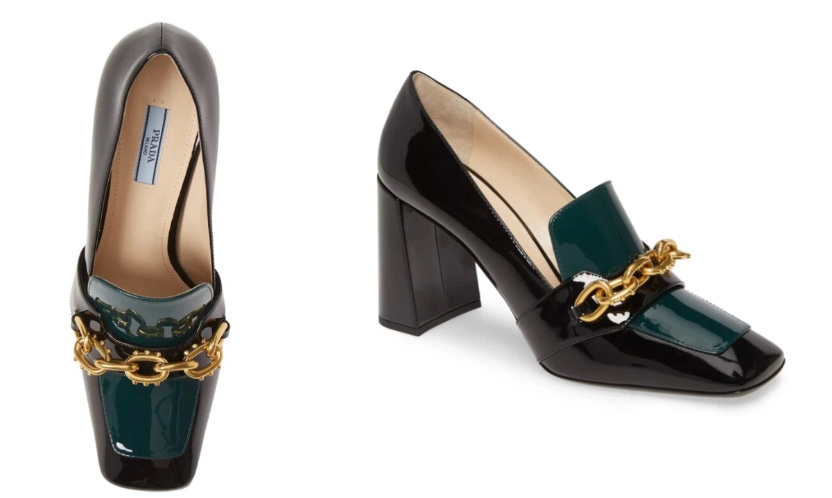 Prada clearance pump sale