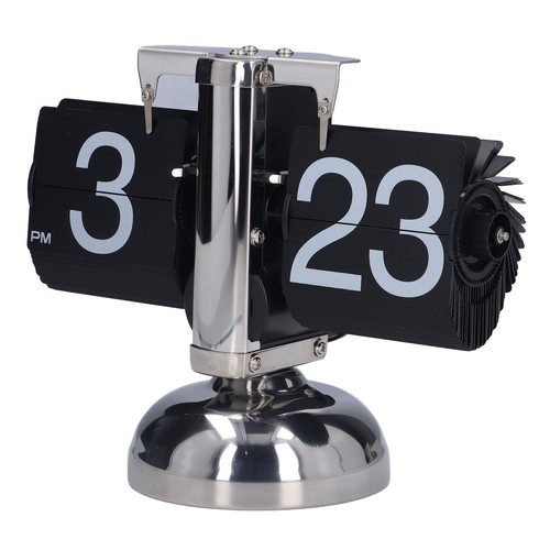 Flip Clock Accurate Time Unique Fashionable Retro Auto Page Turning Quartz YA - Picture 9 of 12