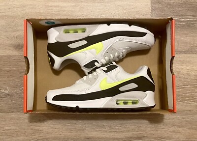 ナイキ エアマックス90 ホットライム Nike Air Max 90 White Black Hot