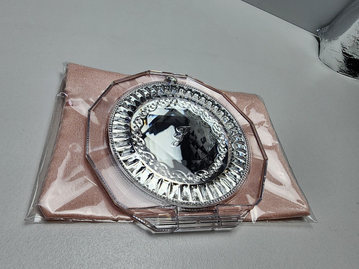 JILLSTUART ミラーガラス アクセサリーケース Jill Stuart Compact Mirror IV With Pink Pouch Japan Makeup | eBay