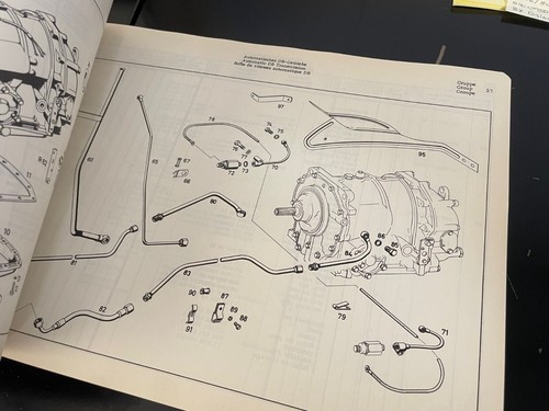 Mercedes Benz Type 300SE Spare Parts Catalog - Ed. C, 4/65 - Picture 19 of 20