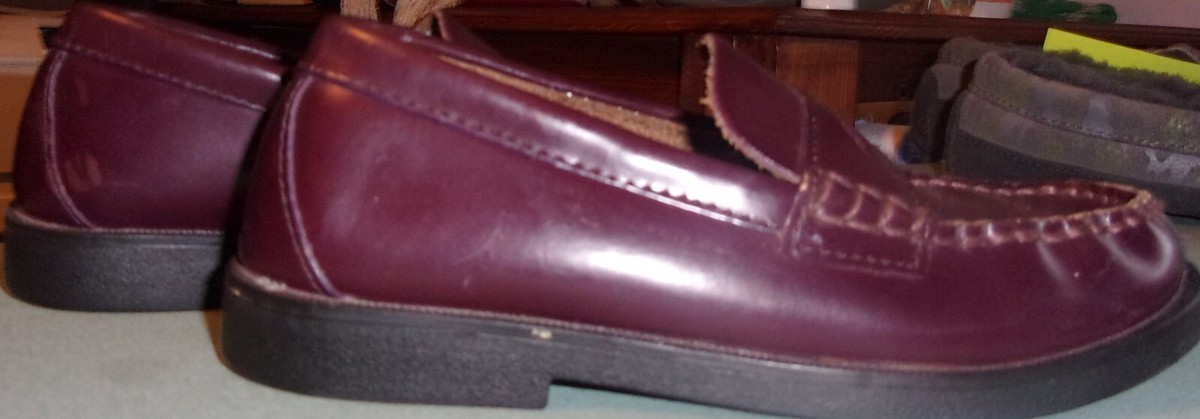 Sperry Leather Penny Loafer Burgundy NEW Size 12 Sperry Leather Loafers Casual Comfort Dress Shoes Burgundy  main image 3