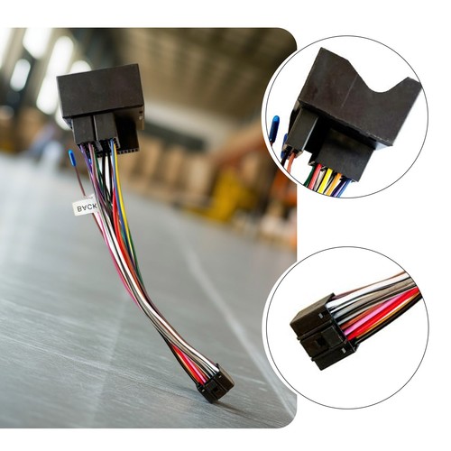 For Ford Focus 07-11 Mondeo C-MAX 07-10 16PIN Audio Android Wire Adapter Canbus - Picture 4 of 15