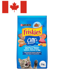 Comida seca para gatos Friskies Chef's Blend - Bolsa de 3 kg