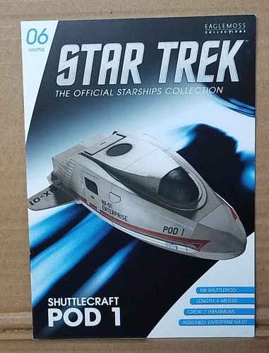 Star Trek Eaglemoss Collectible Starship Shuttle Shuttlecraft Your Choice - Picture 20 of 75