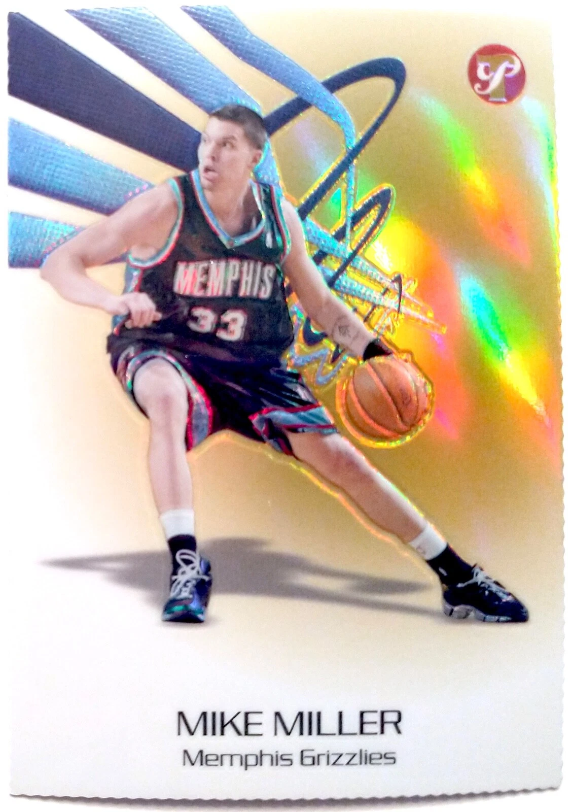 2004-05 Topps Pristine MIKE MILLER #07/27! Gold Refractor 51 Grizzlies UF Gators