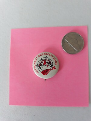 Vintage 1960s Tony The Tiger Astronaut Breakfast Club Pin Back