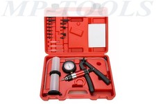 Kit pompa a vuoto manuale per cambio spurgo olio freni auto moto 2 vasetti