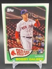 2021 Topps Series 2 1965 Redux Checklist Bobby Dalbec Rookie Boston Red Sox