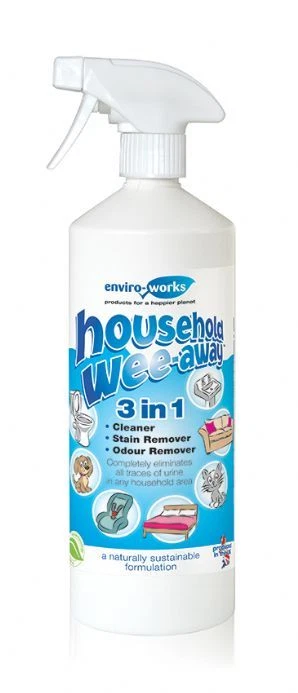 ENVIRO-WORKS Wee Away 3 in 1 Cleaner Stain Odour Urine Remover Deodoriser Pet Mattress
