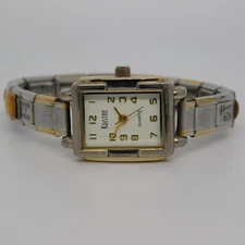 KRISTINE 00103 Three-Hand Quartz Analog Women's Watch Sz. 6 1/2" New Battery