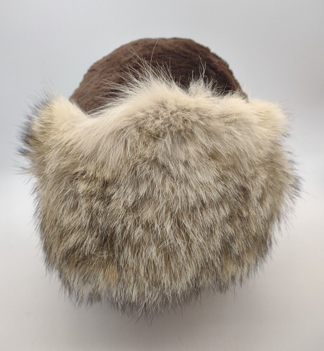 国内で当店のみ EMBRYO - Fuzzy Bone Claw Faux Fur Hat EMBRYO Fox Faux Fur Trapper Hat