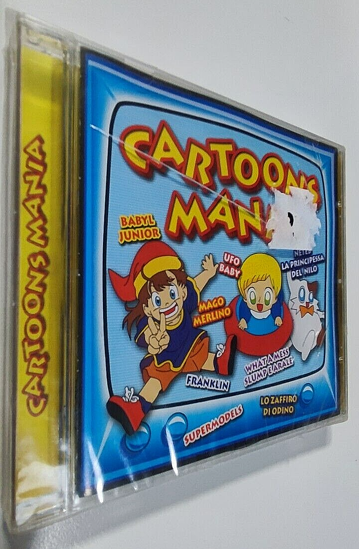 CARTOONS MANIA - CD NUOVO SIGILLATO