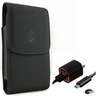 For Samsung Galaxy S24 Ultra - Case Belt Clip w Home Charger Leather Holster