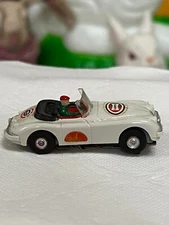 Vintage Aurora HO Vibrator Slot Car:  White Jaguar
