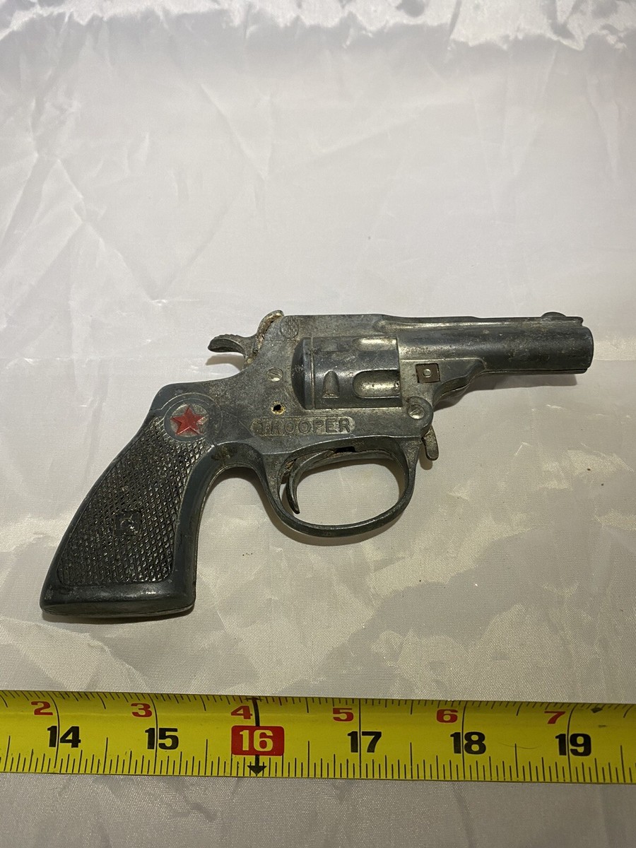 ◆希少 美品 1950年代 日本製！アンチモニー製 高射砲 玩具/おもちゃ Vintage 1950s Diecast Hubley Trooper No. 240 Toy Cap Gun | eBay