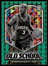 2019-20 Panini Mosaic Old School Prizm Green Stephon Marbury Phoenix Suns #9