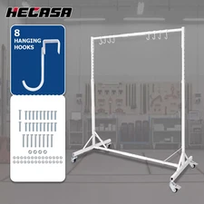 HECASA Automotive Painting Rack Auto Body Painting Stand Paint Hanger Hood Body