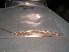 (11) #49 Hi-Moly 135 SplitPoint Black/Gold Finish Heavy Duty Screw Machine Drill