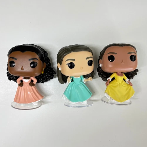 Funko Pop! Broadway Hamilton - Angelica / Eliza and Peggy 3-Pack Exclusive OOB