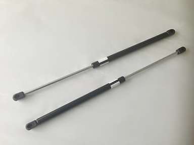 Set Of 2 Gas Spring Struts, 12" Extended Length, 8" Compressed, 50 LB Pressure, 10mm Ball Socket Ends - View #4