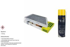 MANN FILTER Innenraumfilter MANNOL Klimareiniger für Peugeot 206 CC 1.6 16V 2.0