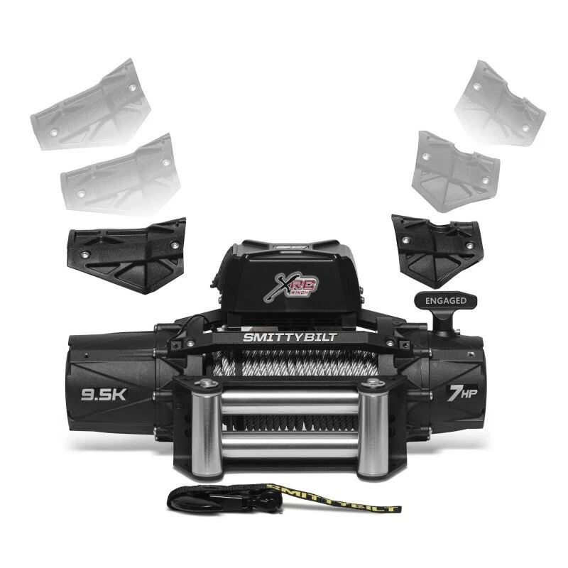 Smittybilt 98695 XRC GEN3 9.5K Comp Series Winch with Synthetic Cable Foto 4 de 4