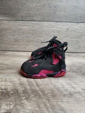 Nike Air Jordan True Flight Toddler 5C Sneakers 645071-006 Black Fuschia