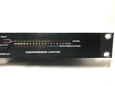 DBX 160XT Monaural Compressor Limiter Signal Processor Tested From