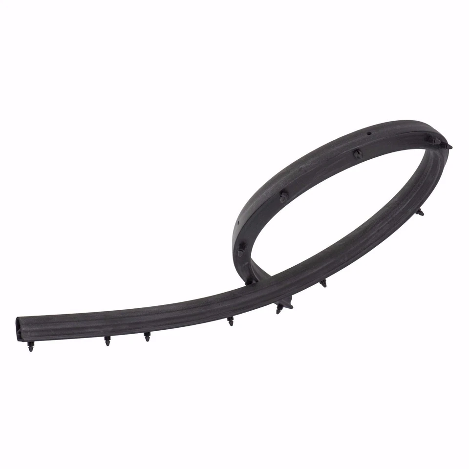 1999-2004 JEEP GRAND CHEROKEE PORTA TRASEIRA ESQUERDA SELO TIRA METEOROLÓGICA INFERIOR FABRICANTE DE EQUIPAMENTO ORIGINAL MOPAR - Imagem 3 de 4