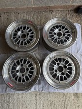 Rare BBS E14 13” 3 Piece Magnesium motorsport Wheels 4x100 5.5”