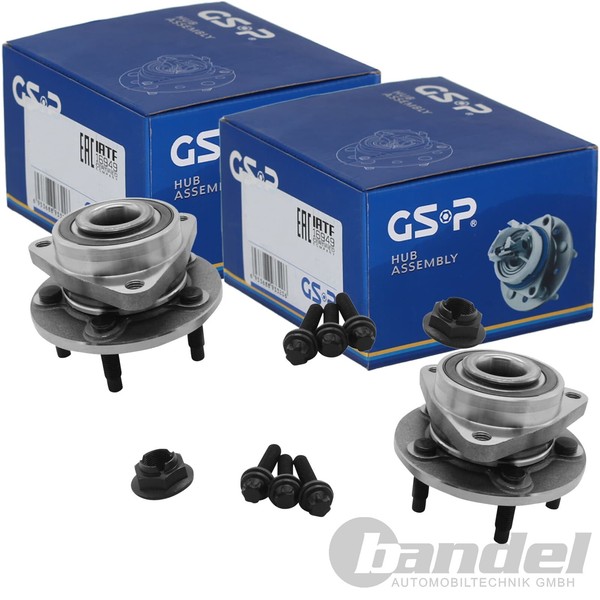 2X Gsp RADLAGER-SATZ Vorne Beidseitig Passend FÜR Chevrolet Cruze Opel Astra-image