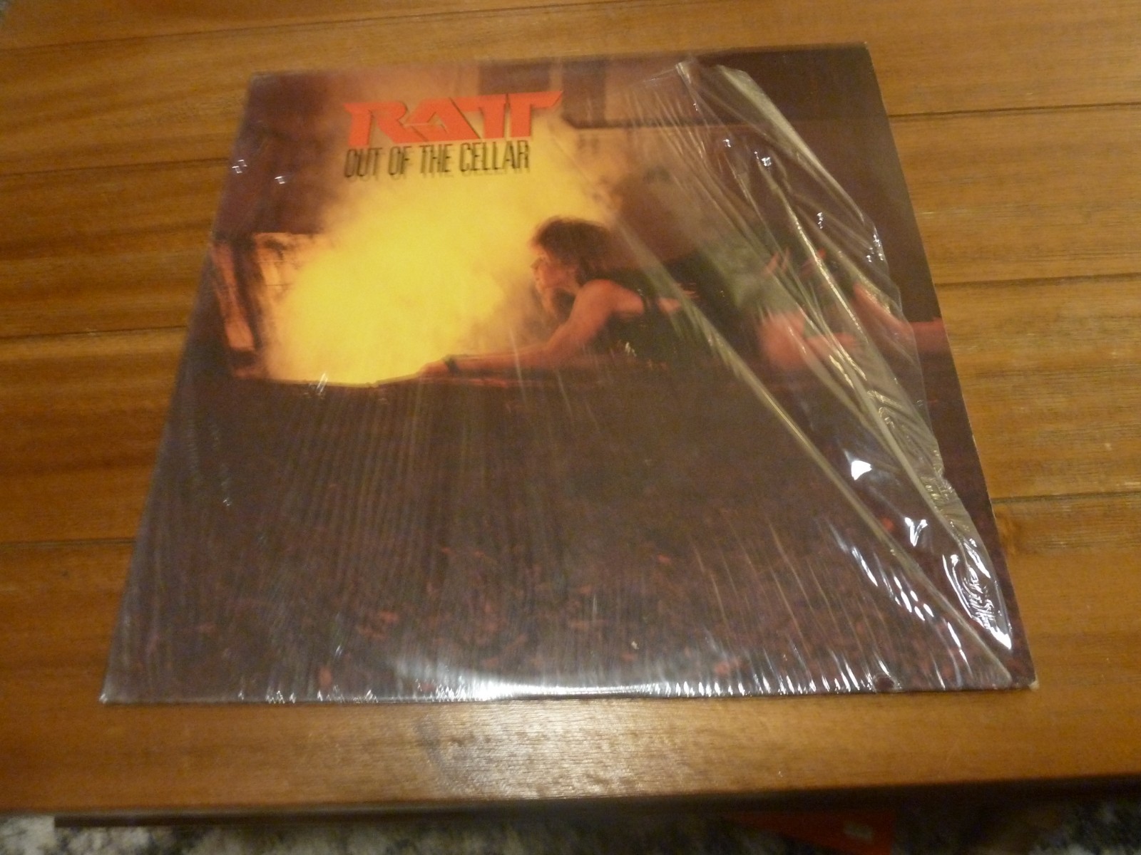 Ratt Out Of The Cellar LP 1984 US 1st Press In Shrink Atlantic 80143-1 VG+ OG LP