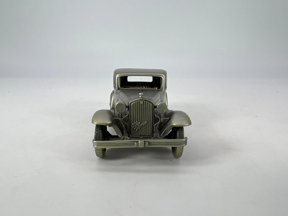 Danbury Mint 1932 Alfa Romeo 1750 1:43 Pewter Car Fair Condition - Image 4 of 4